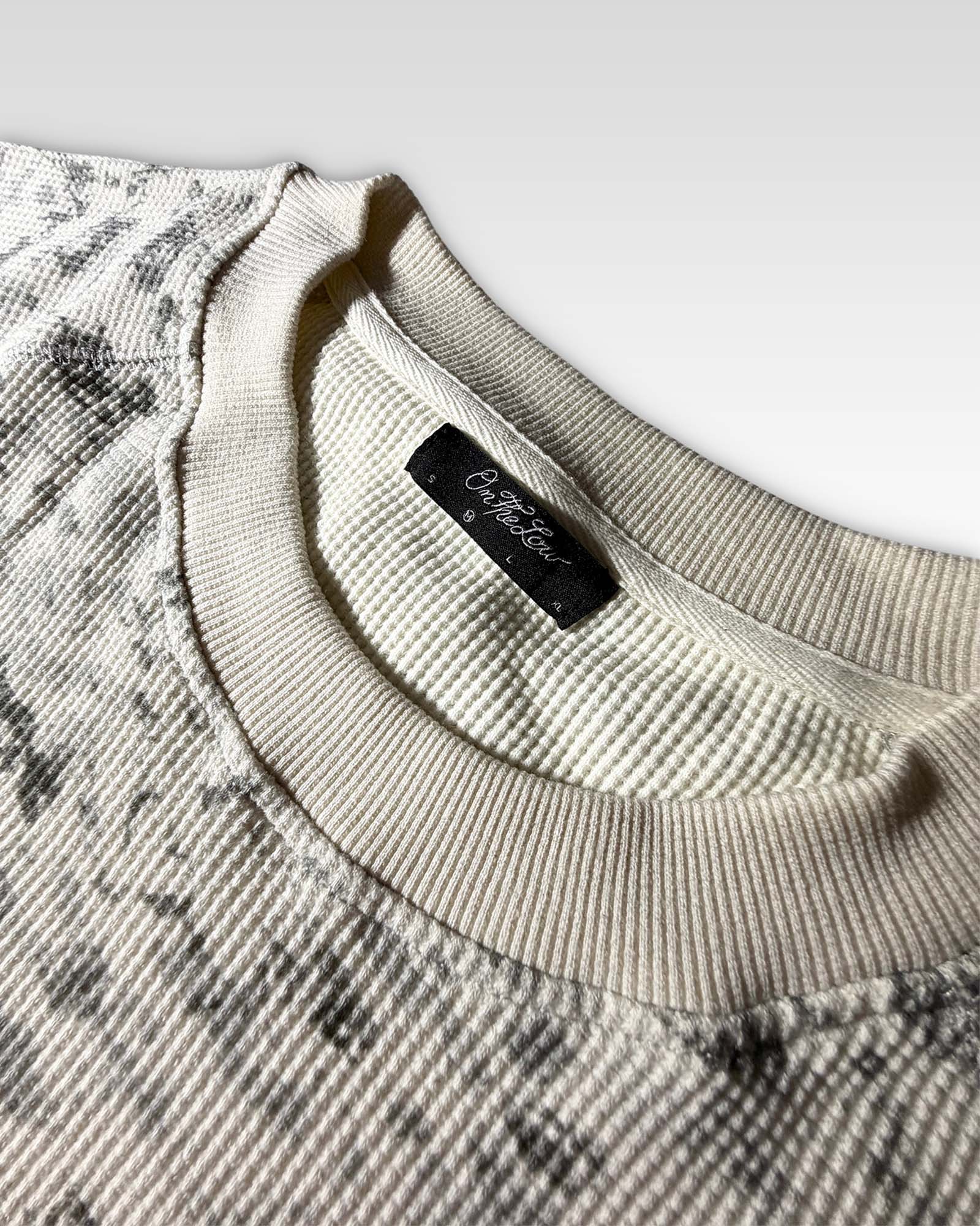 SOLITUDE WAFFLE KNIT